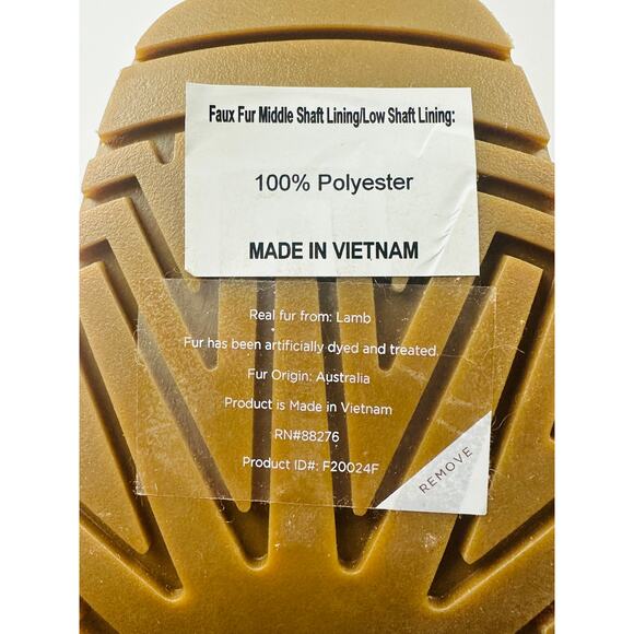 UGG Women's New Heights Platform Xtra Chestnut Shearling Boots 1157911 Size 9 - Picture 10 of 11